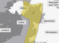 Yellow weather warning to cover South West region