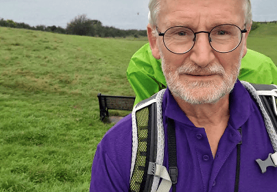 University lecturer completes latest leg of coastal charity walk