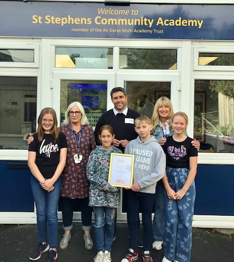 St Stephen's students enjoy visit from MP