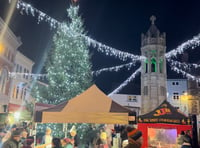 Hundreds turn out to watch Launceston light up at switch-on event