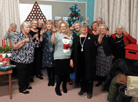 Werrington Ladies Circle get dressed up for 'Christmas Tea'