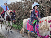 Funds raised for pony charity with Christmas themed fun ride