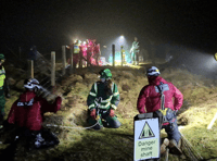 Cavers trapped underground for more than 14 hours