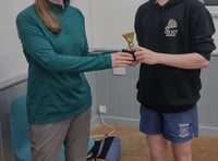 Lawhitton Badminton Club round off season