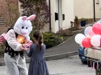 'Easter Bunny' brings chocolate and joy