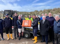 Bude RNLI sign 'one pledge' scroll to mark 200 years of lifesaving