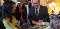 Woollen mill represents North Cornwall during Downing Street visit