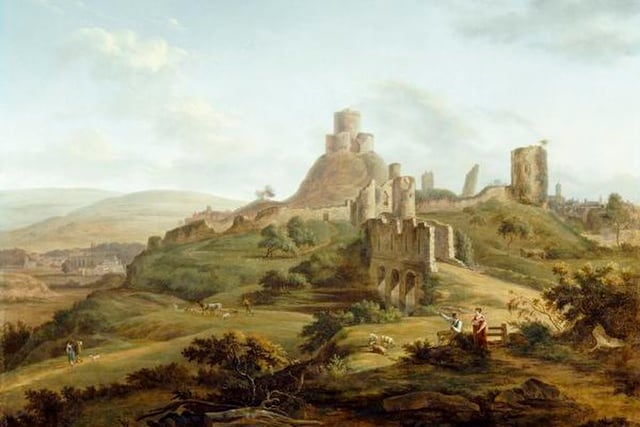 Launceston Castle Painting