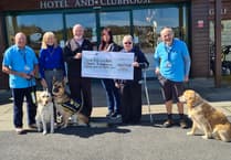 Golf club smash fundraising target for Guide Dogs
