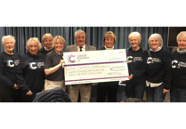 Bude cancer charity receive huge £17,000 donation