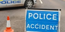 Motorcyclist sustains potentially serious injuries in A388 crash