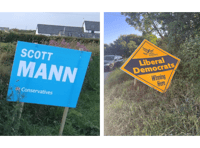 Political parties launch call to stop poster board vandalism