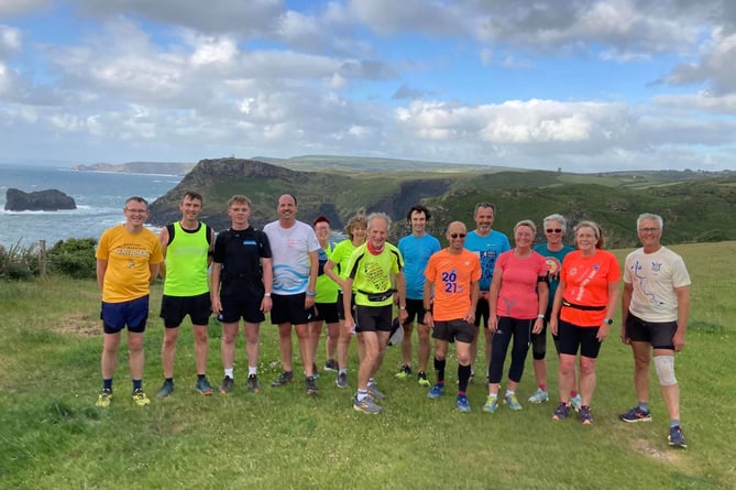 Launceston Road Runners Boscastle run.