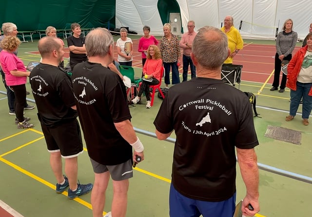 Callington Rotary hold pickleball taster session