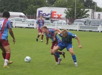 Clarets soundly beaten by Southern League Helston Athletic 