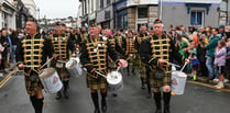 Weather doesn't deter buoyant crowd as Wadebridge celebrates in style