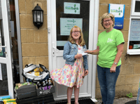 Young local praised for generous foodbank donation