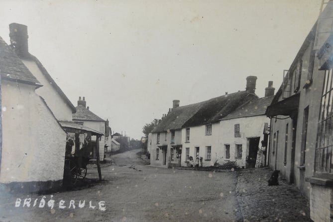 The Post is grateful to Rose Hitchings for supplying this postcard of Bridge Inn in Bridgerule which she recently added to her collection. She said: "Post card shows the Bridge Inn on the right with (nearest to us) what was a shop and is now a rented cottage. There are four front doors showing in the cottages further to the right but today they've been made into two homes - and the ironwork shows where our blacksmith lived and worked and is no longer there. The village shop is tucked behind the wagon being kept under a shelter - left of the photograph. The shop has long gone - but today we have a new shop situated by the village hall. Cobbled pavement and a sign of some thatch - how times have changed. Thought to be taken about 1910."