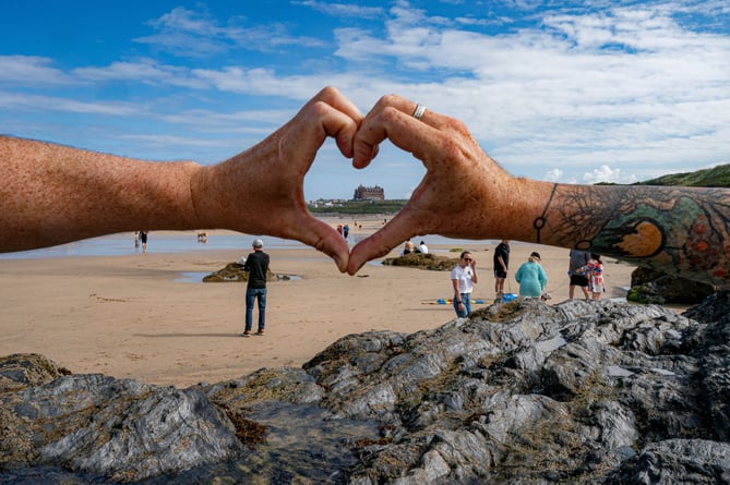 EDITORIAL USE ONLY
Benefact Group - UK's Most Caring Cities, Newquay. Picture date: Tuesday August 6, 2024. PA Photo. Photo credit should read: Ben Birchall/PA Media Assignments