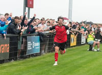 Truro City edged out by Dorking on historic day at Langarth