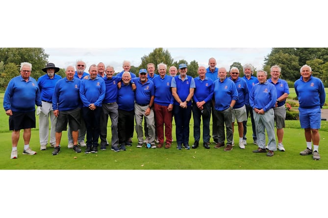 St Mellion's 20-man team at Forest of Arden. Picture: St Mellion Golf Club