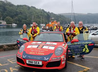 RNLI station receive flashy fundraising visit