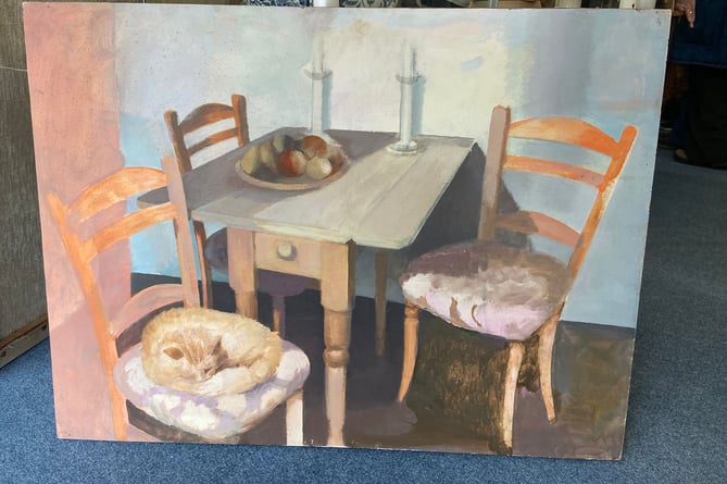 Causley Painting donated to Lawrence House