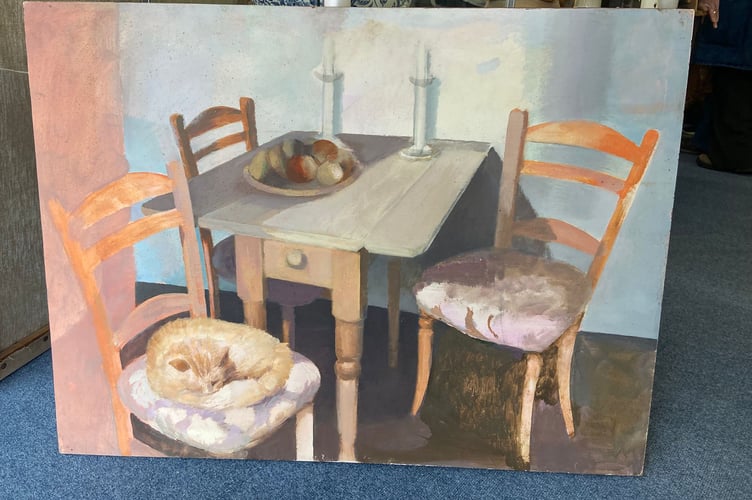 Causley Painting donated to Lawrence House