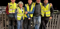 Volunteers in regular run to help homeless