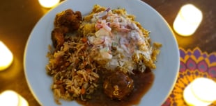 Care home enjoy Indian cuisine 