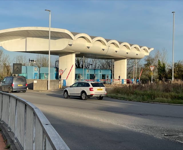 Refurbishment works on bridge toll booths have begun