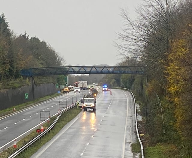 Man has died following A30 collision