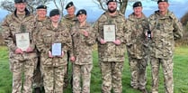 Devon Army Cadets have a 'Christmas cracker' of a weekend