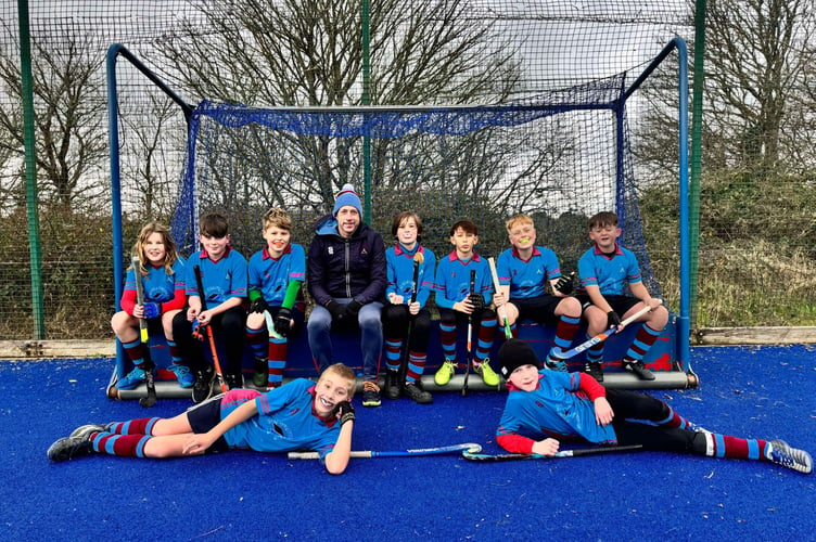 Bude Hockey Club Under 12s.