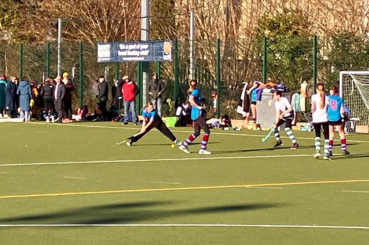 Bude Hockey Club under 12s girls tournament.