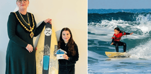 Young surfer named fourth best in Europe